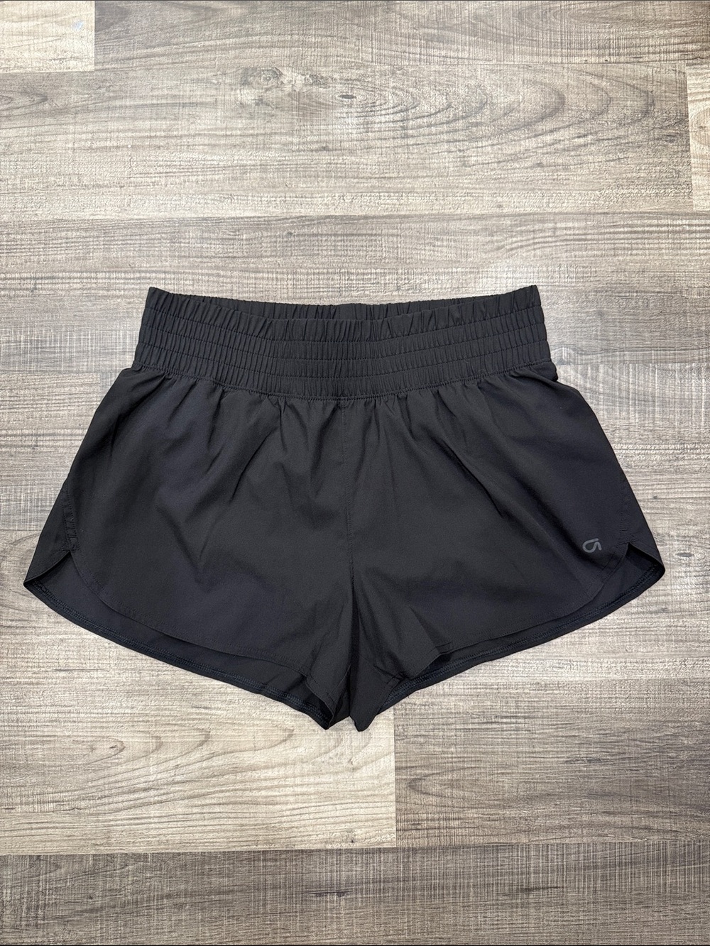 GAP Women's Black Elastic Waist Athletic Shorts